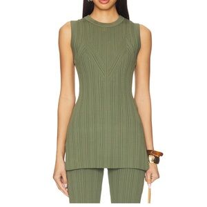 VERONICA BEARD Semma Rib Knit Tank NWT